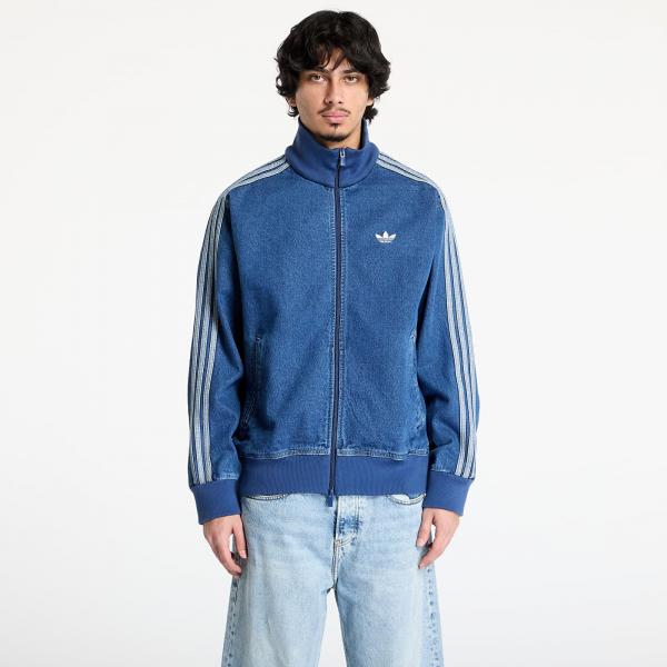 Bunda adidas Adicolor Denim Firebird Track Top Medium Blue Denim S