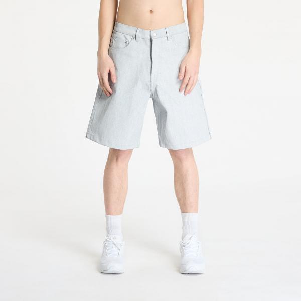 Šortky PLEASURES Whiteout Baggy Jorts Off White 28