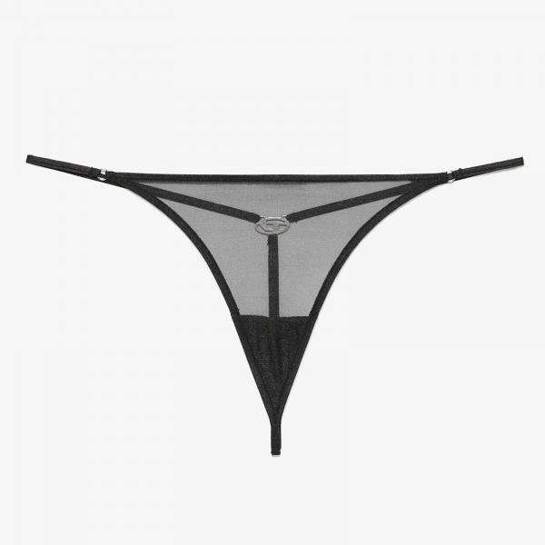 Kalhotky Diesel D-String-Gft String Black L