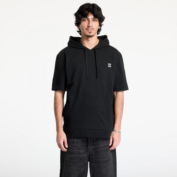Tričko Hugo Boss Devon Hooded T-Shirt Black M