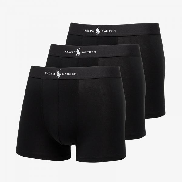 Boxerky Ralph Lauren Clssic Trunk 3-Pack Trunk Black L