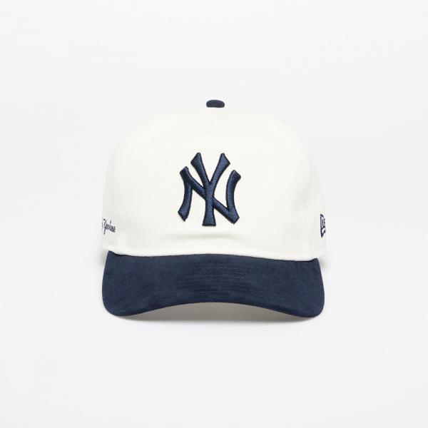 Kšiltovka New Era Script New York Yankees Snapback Cap Ivory/ Navy Universal