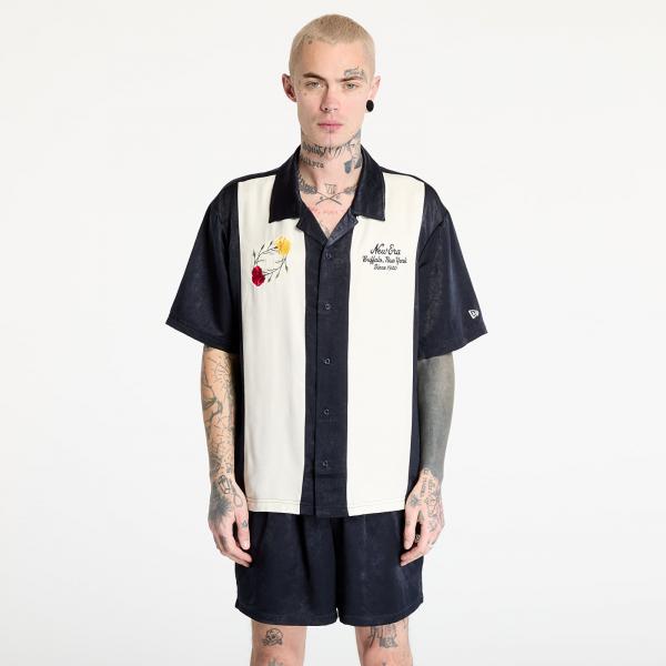 Košile New Era Stripe Revere Shirt UNISEX Navy S