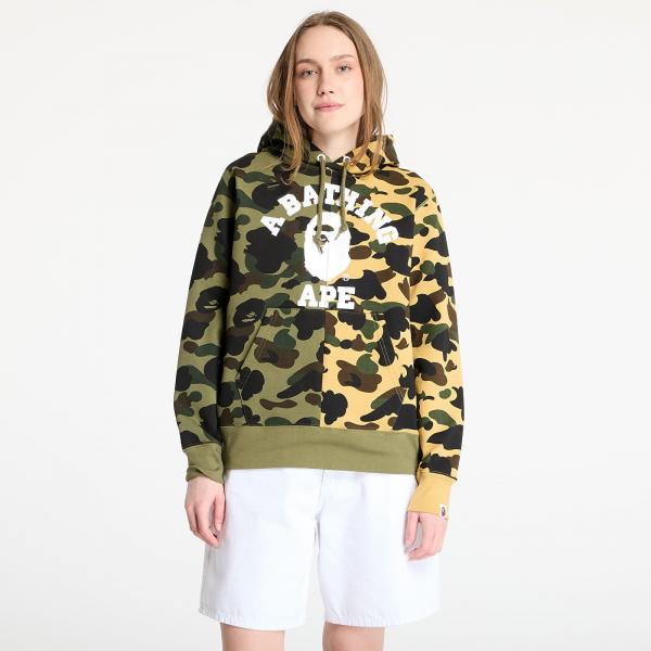 Mikina A BATHING APE 1St Camo Separate Pullover Hoodie UNISEX Multi M