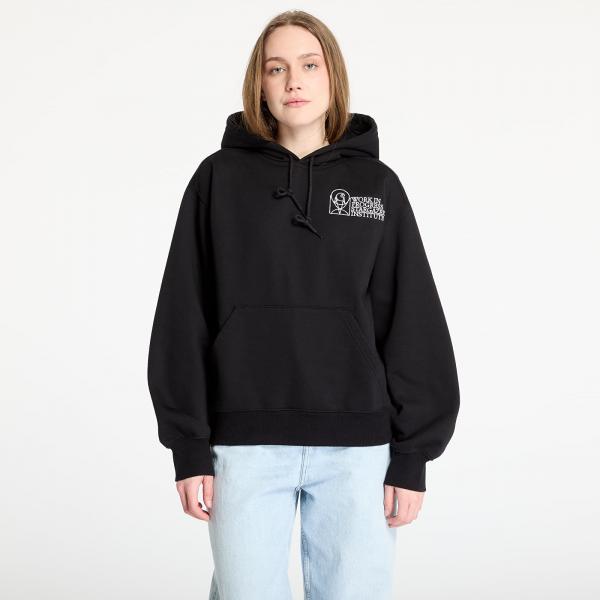 Mikina Carhartt WIP Hooded Stargazer Sweat UNISEX Black/ White XL