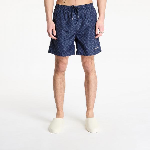 Plavky Daily Paper Logo Swimshorts Martime Blue M