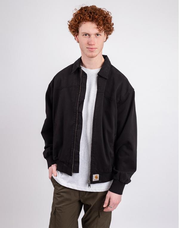 Carhartt WIP OG Santa Fe Jacket Black garment dyed M