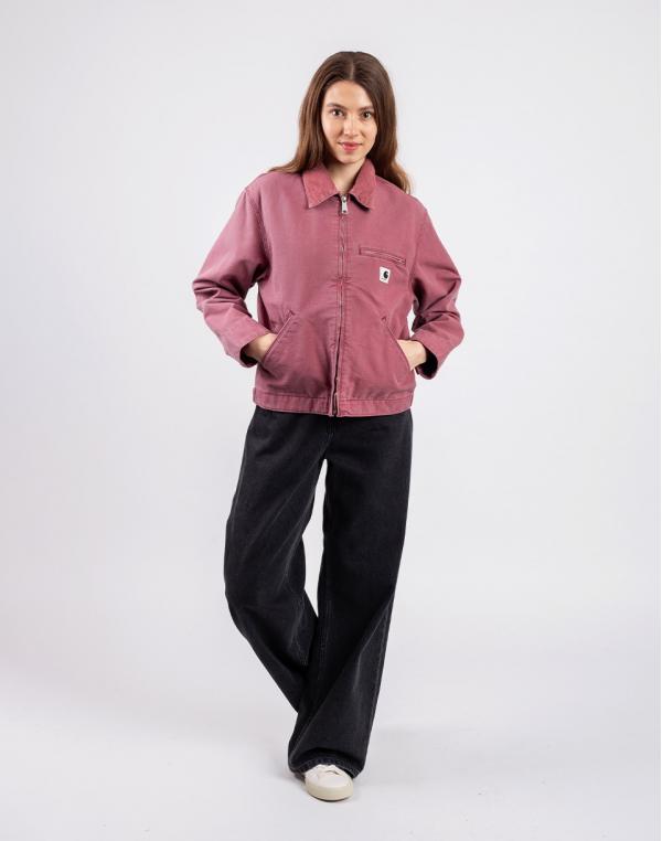 Carhartt WIP W' OG Detroit Jacket Dusky Pink/Dusky Pink stone canvas M