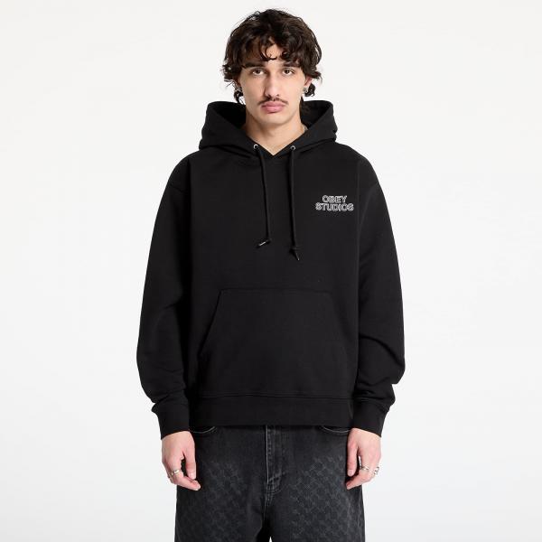 Mikina OBEY Studios Palette Black L