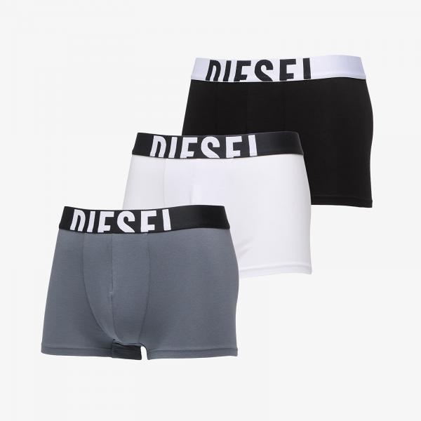 Boxerky Diesel Damien-D-Pop 3-Pack 40 Boxer-Shorts Grey/ Black XL