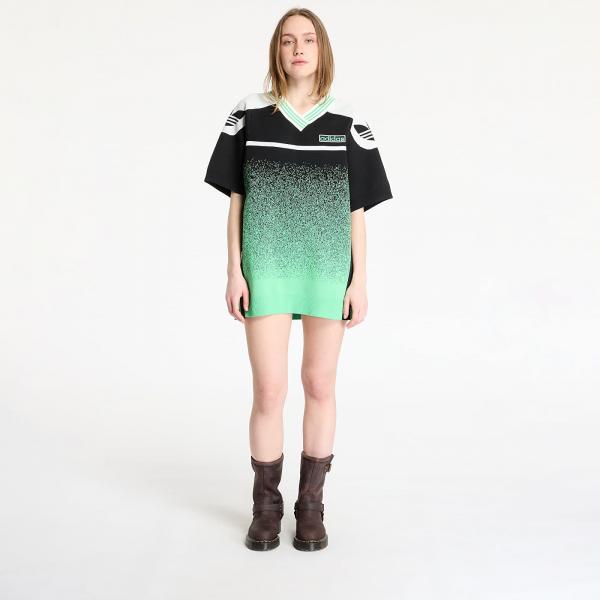 Tričko adidas Basketball Long T-Shirt Green/ Semi Screaming Green/ Black XL