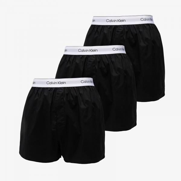 Trenky Calvin Klein Boxer Slim 3-Pack Black S