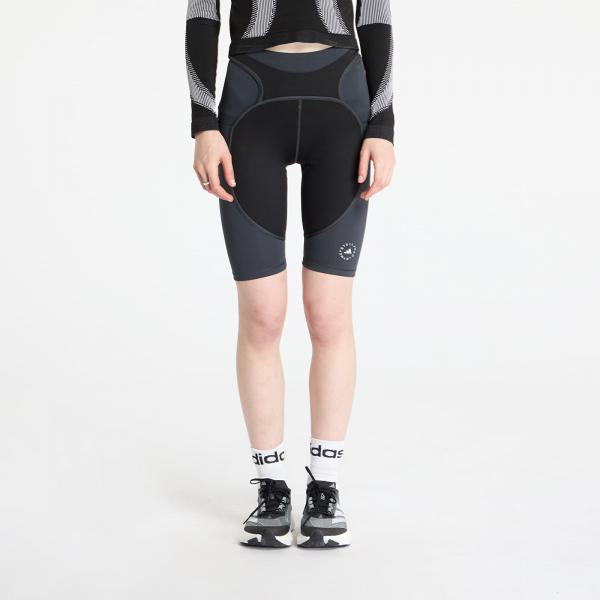 Šortky adidas by Stella Mccartney Two-Tone Bike Leggings Black/ Black/ Carbon L