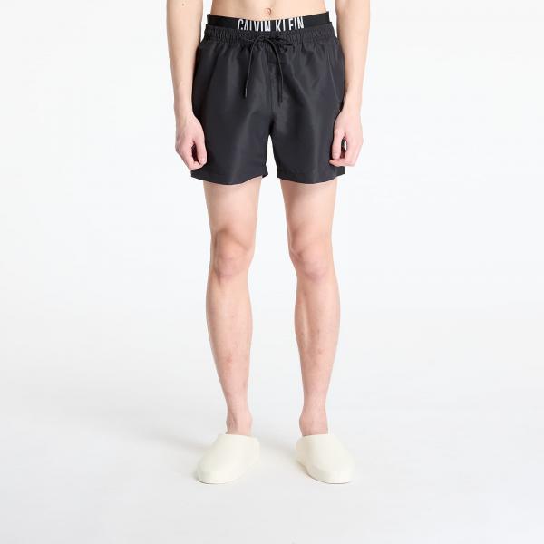 Plavky Calvin Klein Jeans Medium Double Wb Boardshorts Black L