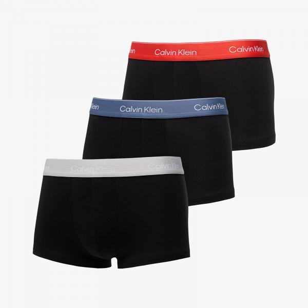 Boxerky Calvin Klein Low Rise Trunk 3-Pack Black S