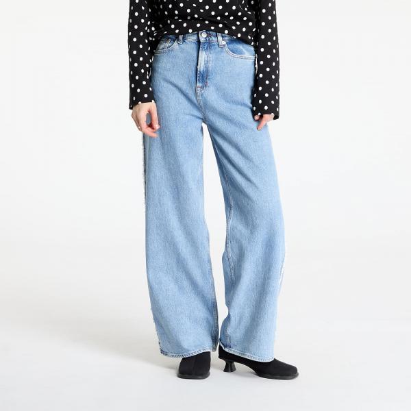 Džíny Tommy Jeans Claire High Rise Wide Fringe Jeans Denim W26/L30