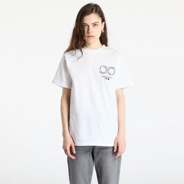 Tričko Carhartt WIP S/S Rotation T-Shirt UNISEX White/ Black XL
