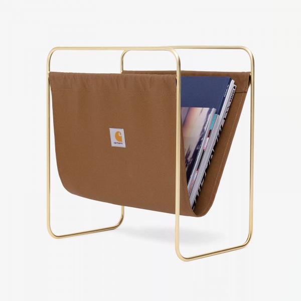 Carhartt WIP Canvas Magazine Stand Hamilton Brown Universal