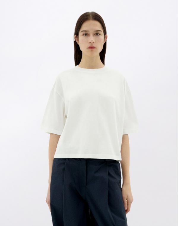 Tričko Thinking MU Lena White T-Shirt WHITE