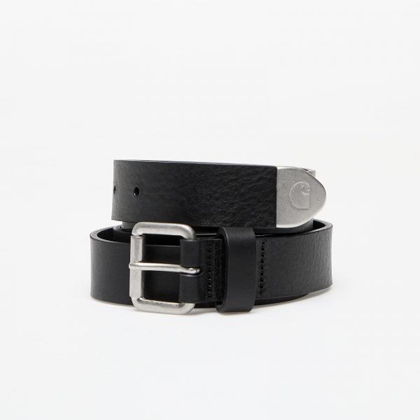 Pásek Carhartt WIP Juke Belt Black/ Gun Metal L