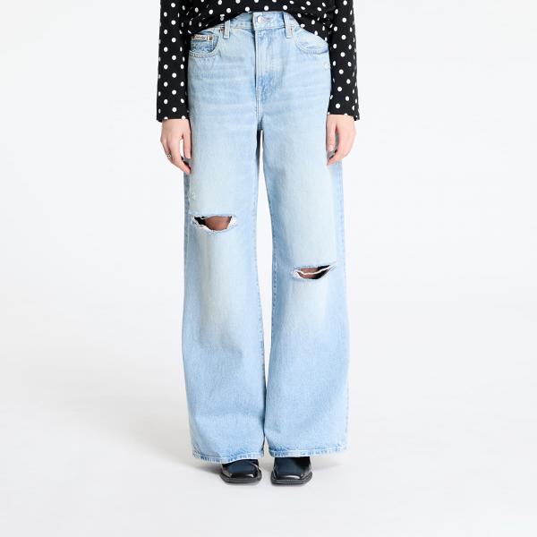 Džíny Calvin Klein Jeans The Wide Leg Light M Jeans Blue 25