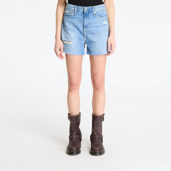 Šortky Calvin Klein Jeans Mom Short Denim 26