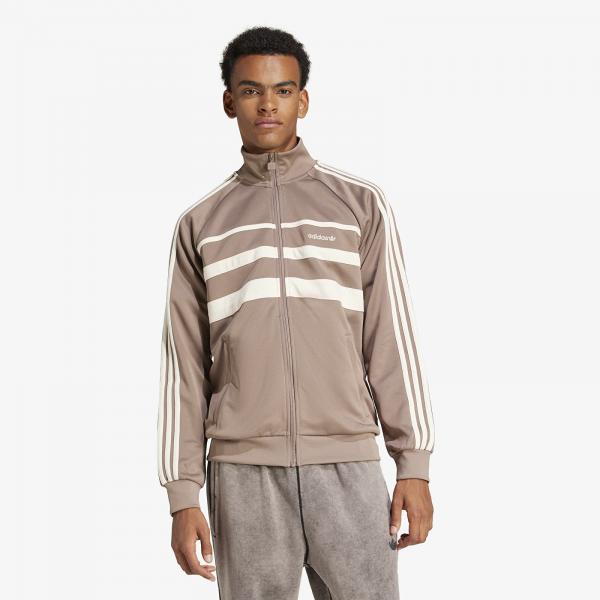 Bunda adidas The First Tracktop Trace Brown/ Wonder White XXL