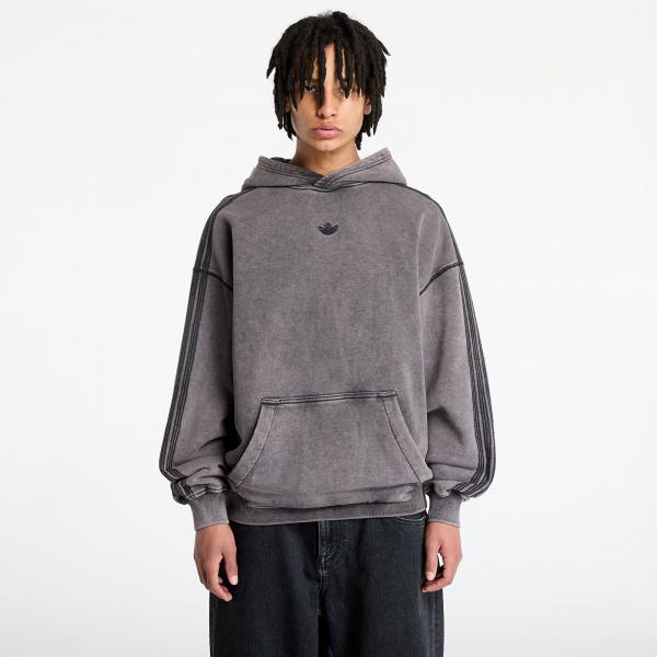 Mikina adidas Premium Essentials Retro Washed Hoodie Black XXL