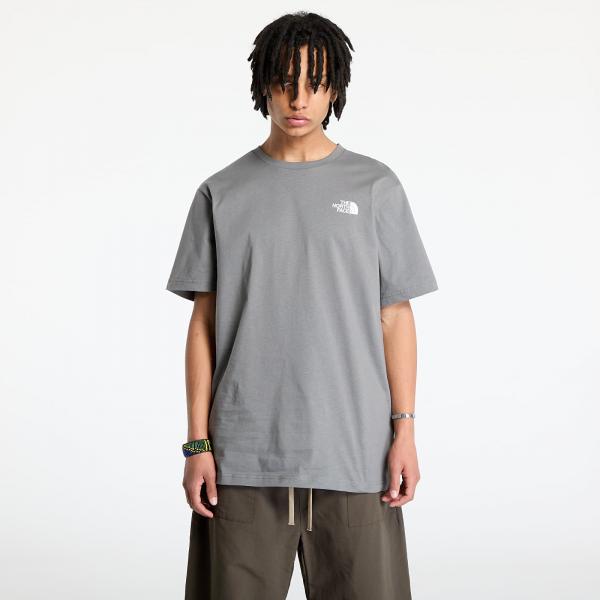 Tričko The North Face Shortsleeve Box Nse Tee Smoked Pearl/ Hero Blue S
