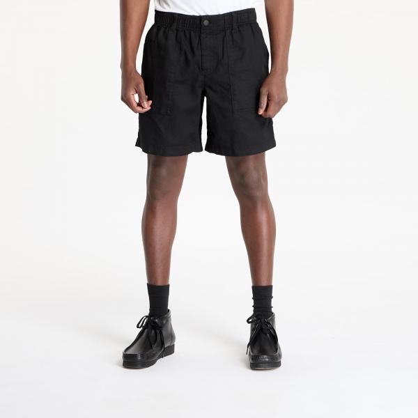 Šortky Calvin Klein Jeans Linen Short Black 30