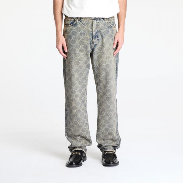 Džíny Daily Paper Shield Laser Washed Jeans Blue XS