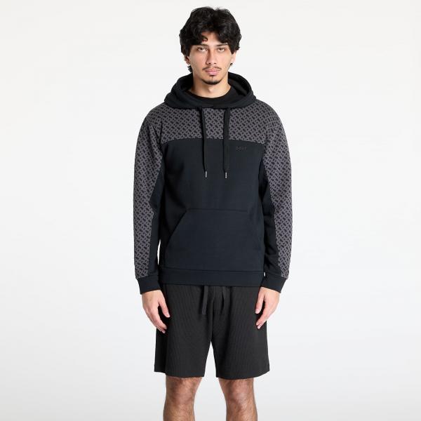 Mikina Hugo Boss Luke Hoodie Black M
