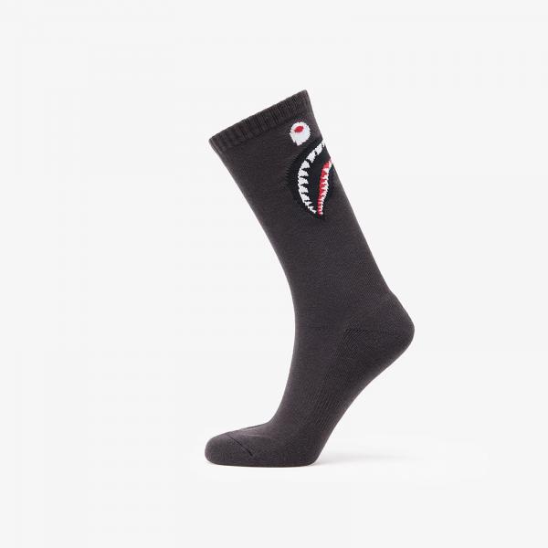 Ponožky A BATHING APE Shark Socks M Black L