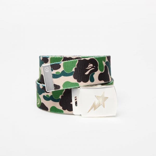 Pásek A BATHING APE Abc Camo Gi Belt M Green Universal