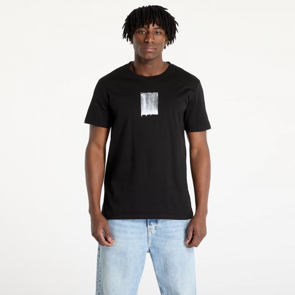 Tričko Calvin Klein Jeans Brush Stroke Graphic Tee Black S