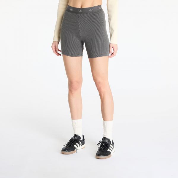 Šortky adidas Ribbed Booty Short Black S