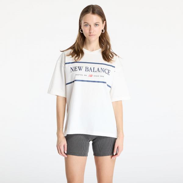 Tričko New Balance Athletics Nautical T-Shirt Seasalt L