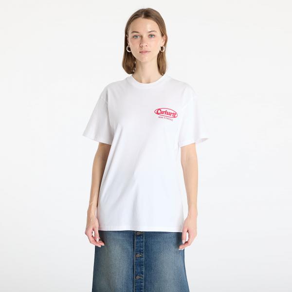 Tričko Carhartt WIP Shortsleeve Logo T-Shirt UNISEX White XL