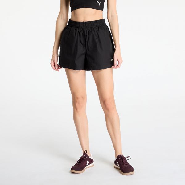Šortky New Era Womens Cotton Black Shorts Black XL