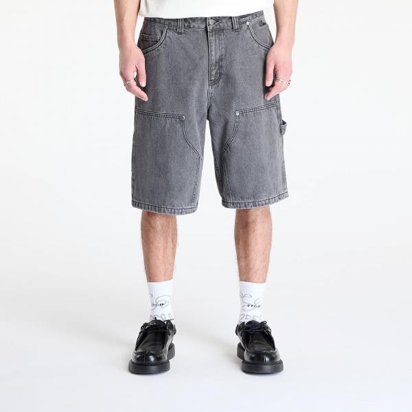 Šortky DIME Carpenter Denim Shorts Faded Black 36