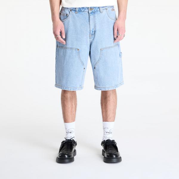 Šortky DIME Carpenter Denim Shorts Blue Washed 34