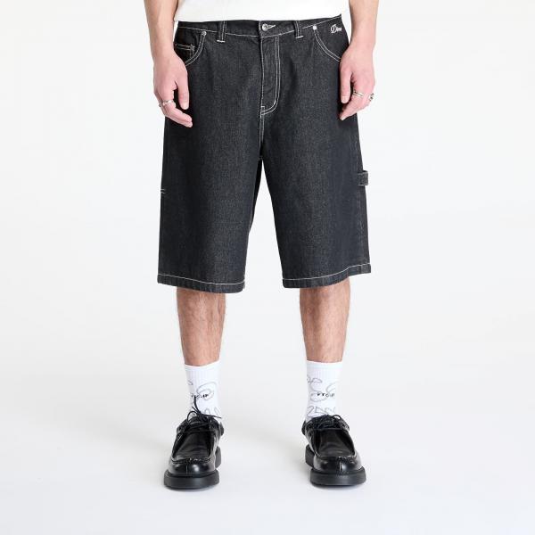 Šortky DIME Classic Denim Shorts Black Washed 32