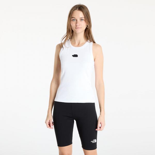 Tílko The North Face Slim Rib Tank TNF White L