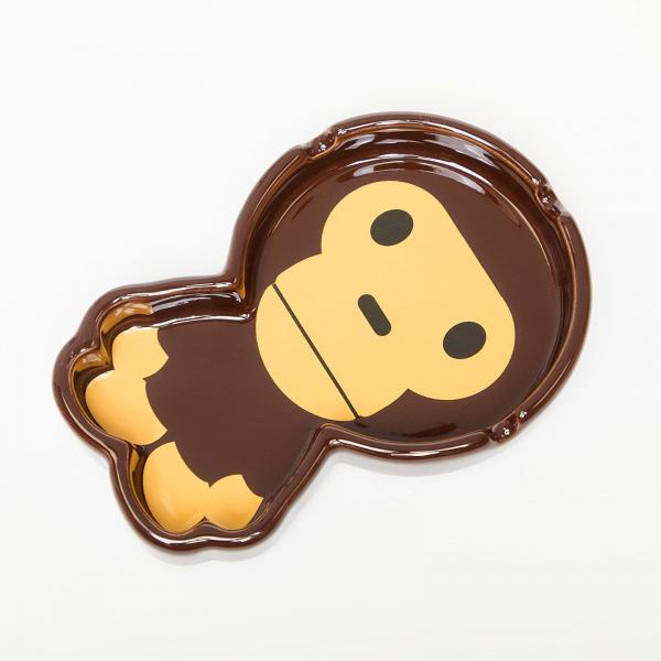 A BATHING APE Baby Milo Ashtray Brown Universal