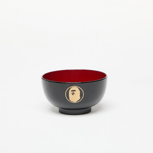A BATHING APE Ape Head Soup Bowl M Black Universal