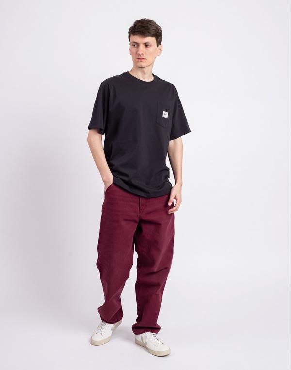 Tričko Herschel Supply Pocket Tee Men's Black