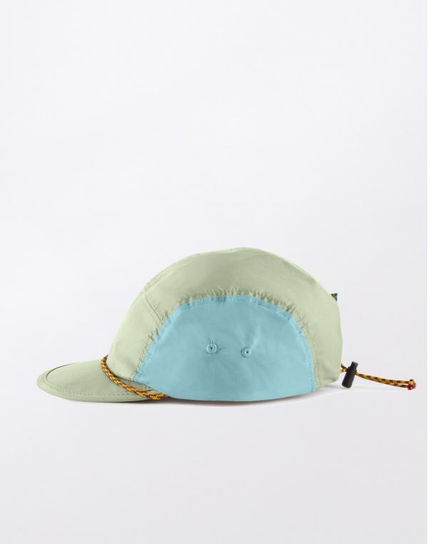 Klättermusen Runa Five Panel Cap Sea Foam - Mineral Blue