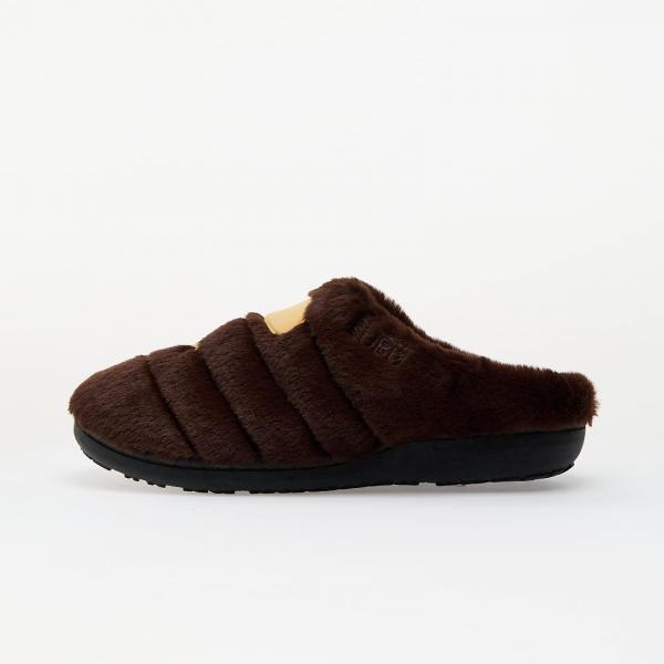Tenisky A BATHING APE x Subu Ape Head Paffer Sandals Brown EUR 39 - 40