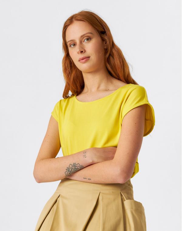 Tričko SKFK Zur-4 T-Shirt Y5 Yellow
