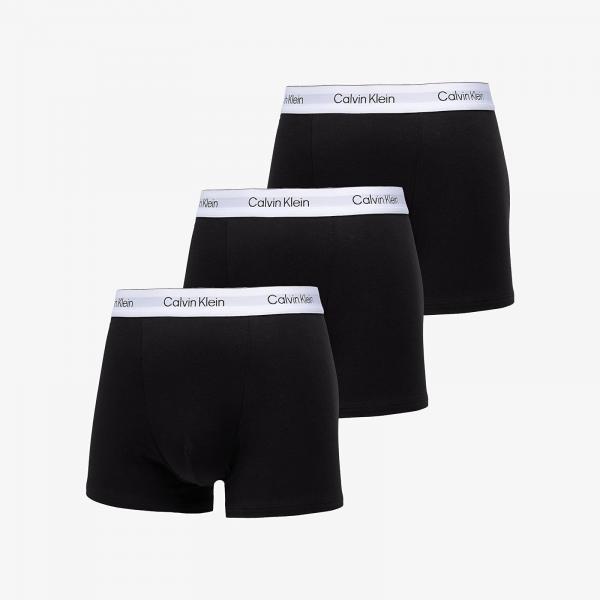 Boxerky Calvin Klein Relaxed Fit Cotton Stretch Trunk 3-Pack Black XL
